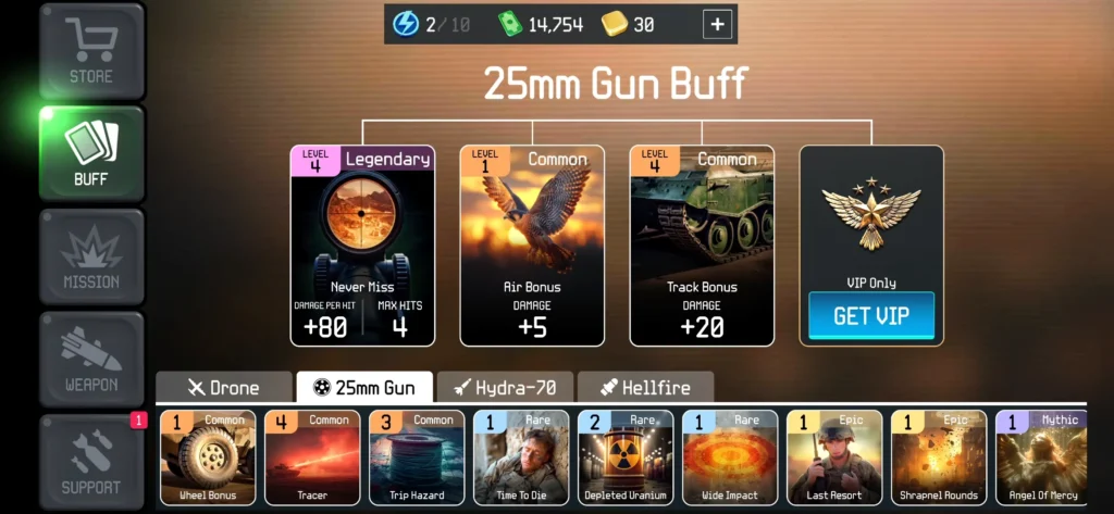 War-Drone-MOD-APK-Gun-Buff