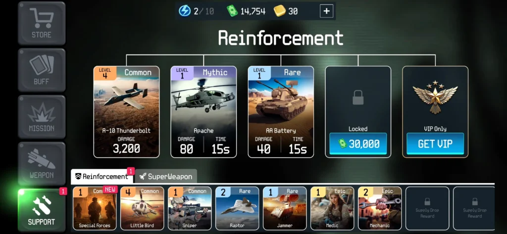War-Drone-MOD-APK-Reinforcement