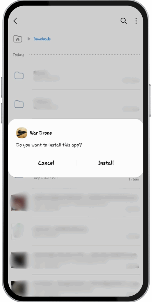 Install War Drone MOD APK